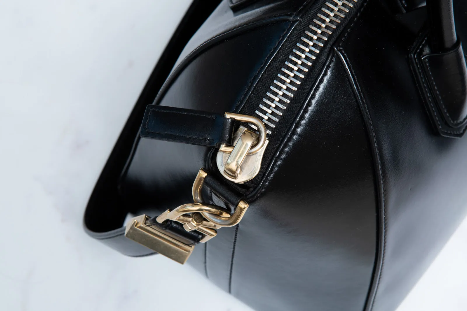 Givenchy Black Leather Antigona Bag