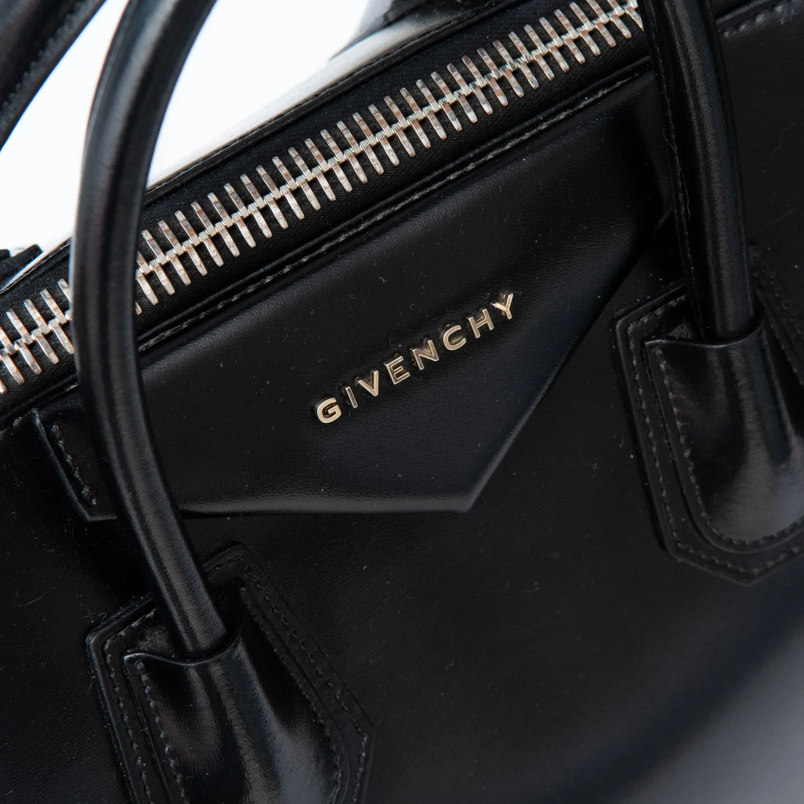 Givenchy Black Leather Antigona Bag