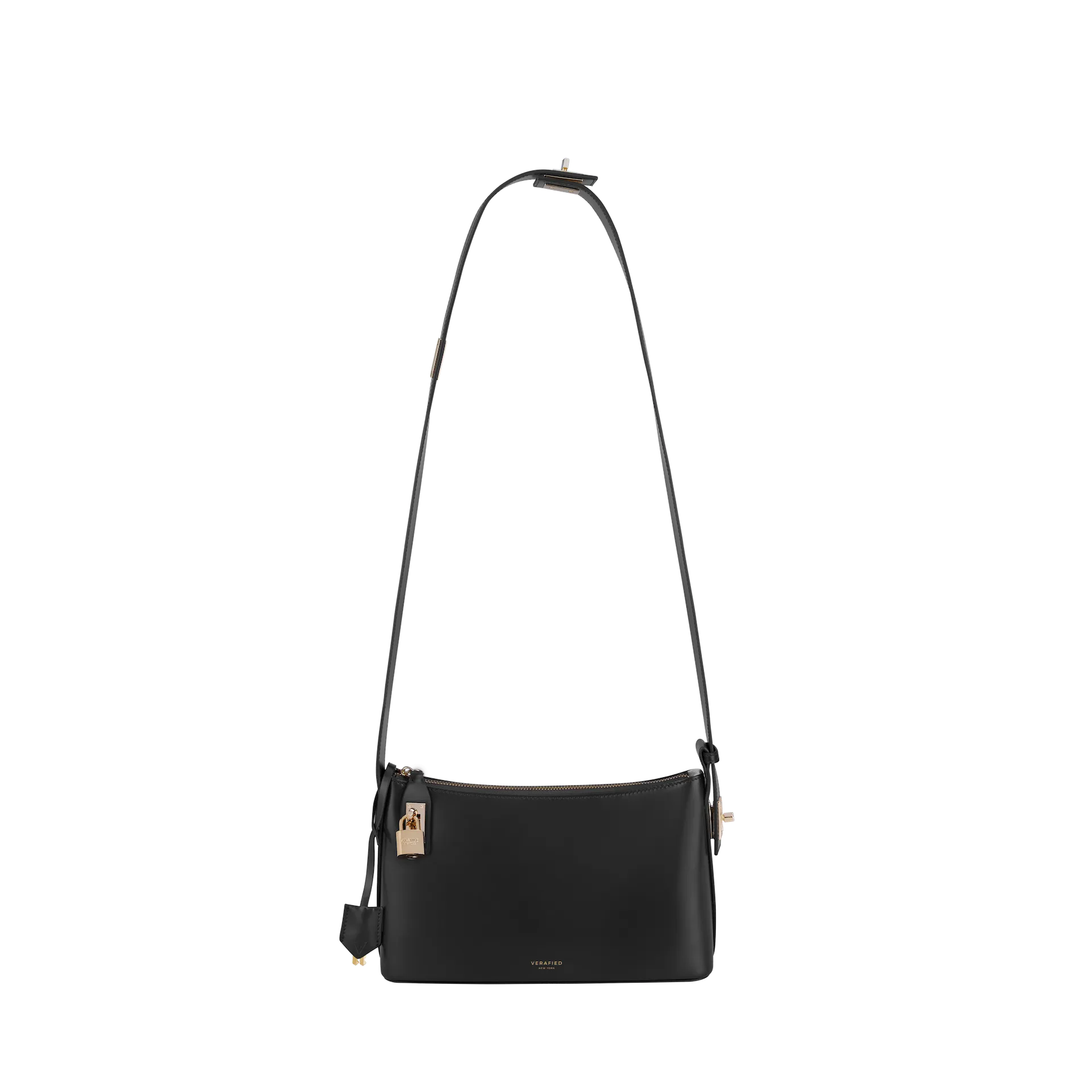 Gold Black Hobo Bag