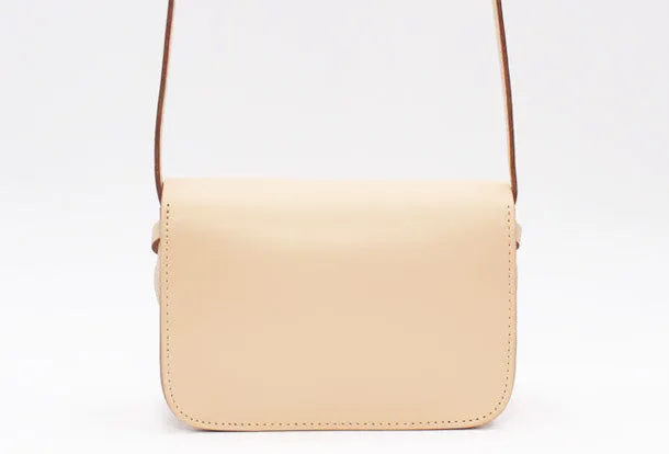 Handmade Leather Round Bag Crossbody Bag Shoulder Bag Purse for Women Leather Bag