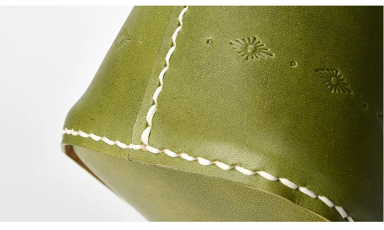 Handmade Womens Tan Leather Small doctor Purse shoulder doctor bags for women
