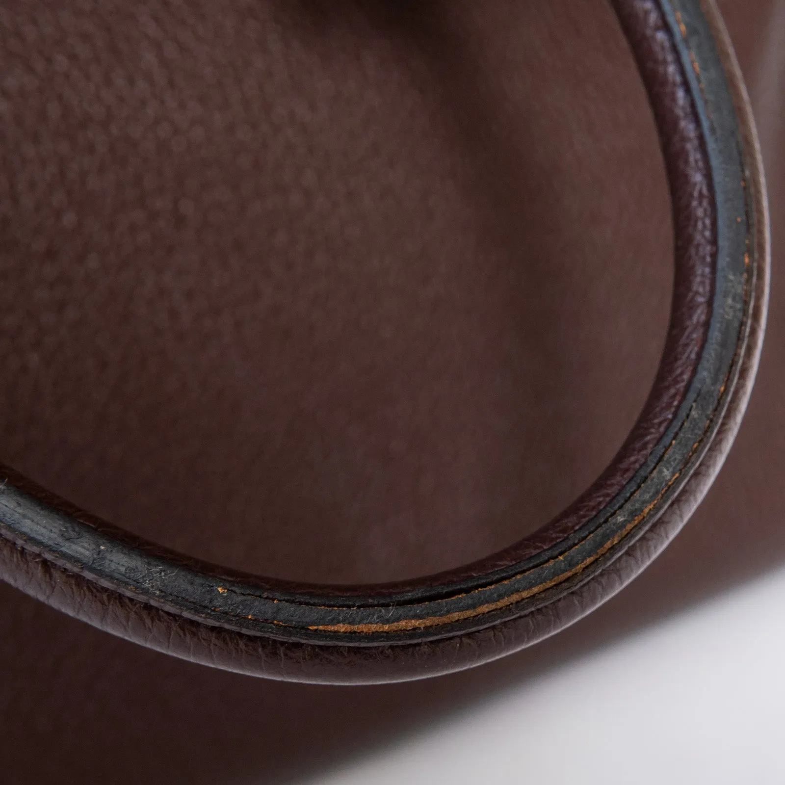 Hermes Birkin 35 Chocolate Veau Togo Leather Bag