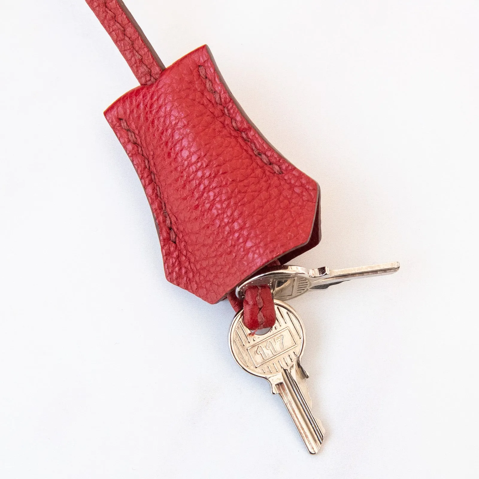 Hermes Birkin 35 In Rouge Garance Veau Togo Leather With Palladium Tone Hardware
