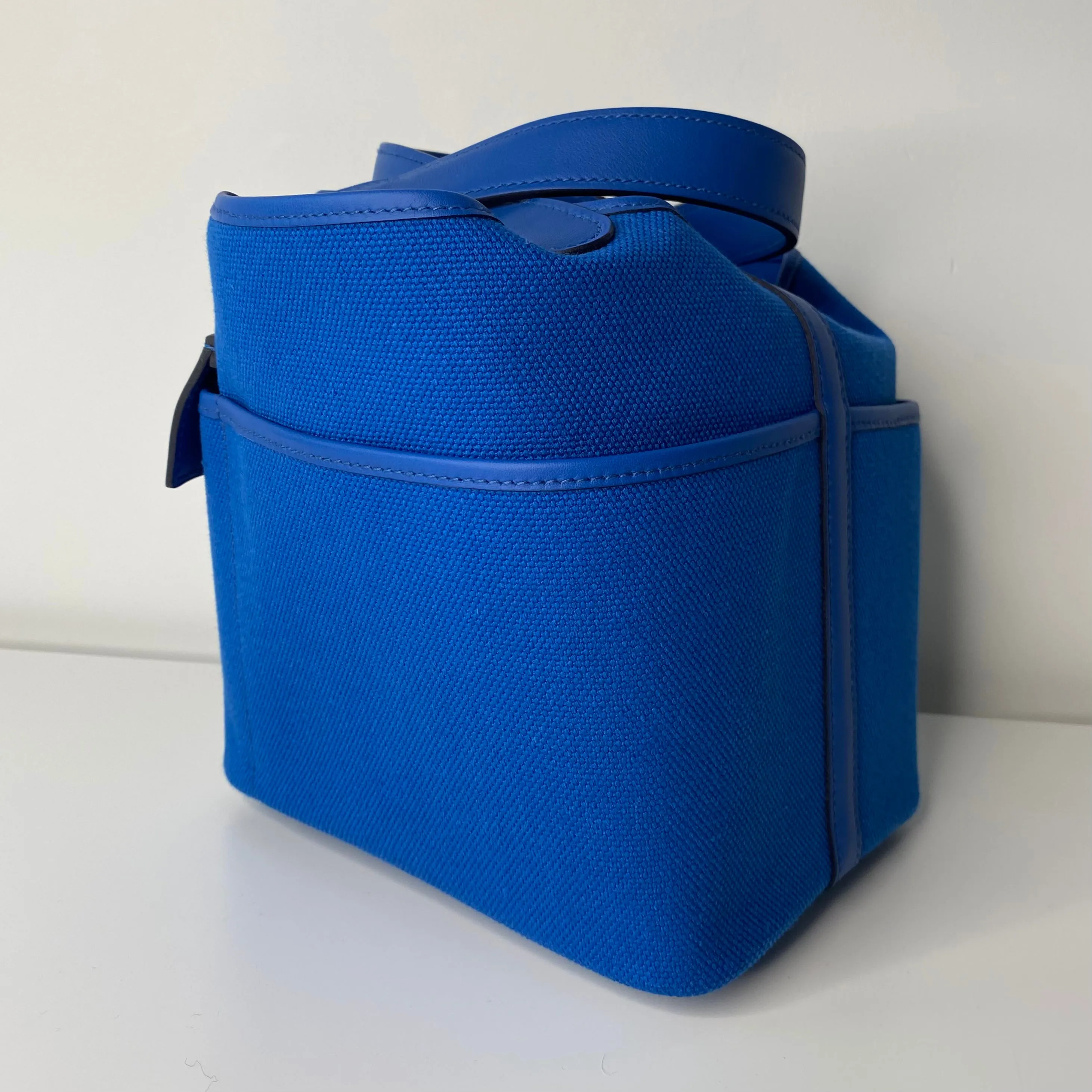 Hermes Picotin 18 Bleu Agate Cargo Palladium Hardware