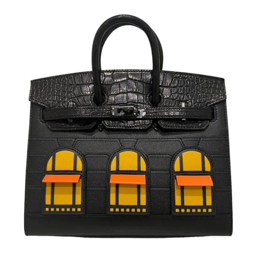Herm??s Birkin 20 Faubourg Midnight Matte Alligator