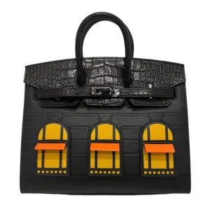 Herm??s Birkin 20 Faubourg Midnight Matte Alligator