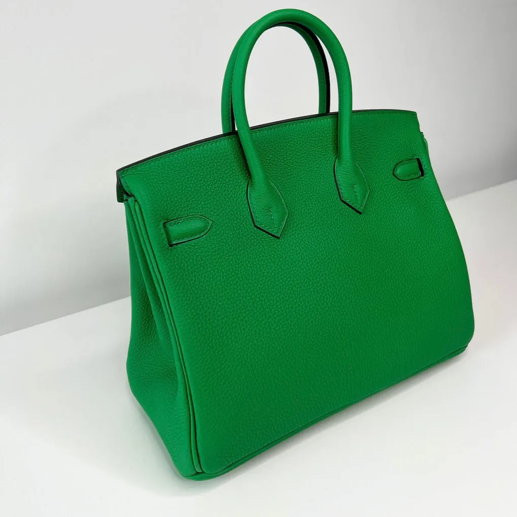 Herm??s Birkin 25 Bamboo Togo Gold Hardware