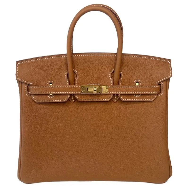 Herm??s Birkin 25 Gold Togo Gold Hardware