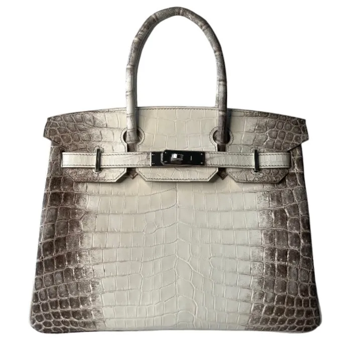 Herm??s Birkin 30 Himalaya Matte Palladium Hardware