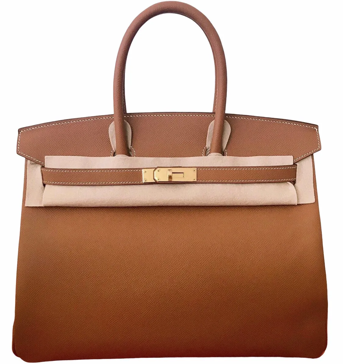 Herm??s Birkin 35 Gold Epsom Gold Hardware