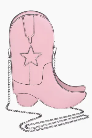Iconic Cowboy Boot Crossbody Bag