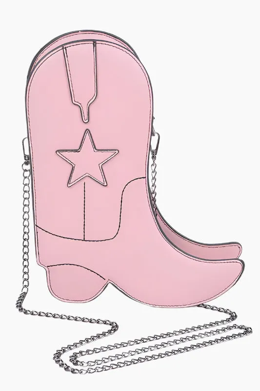Iconic Cowboy Boot Crossbody Bag