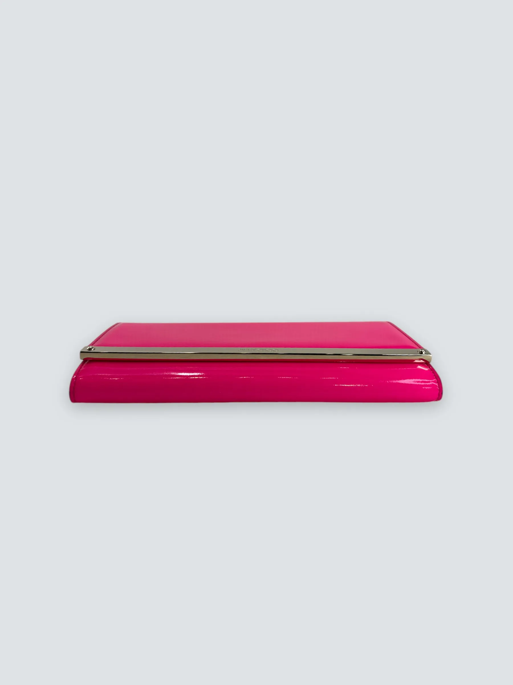 Jimmy Choo Milla Neon Pink Clutch
