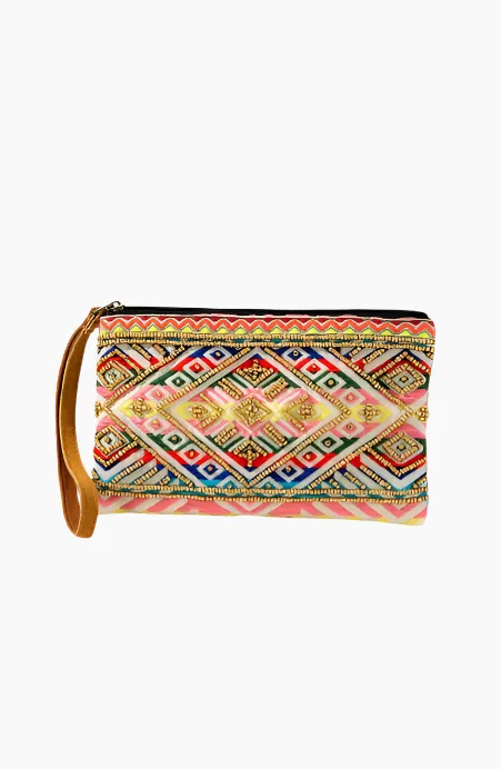 Kinsley Beaded Pouch