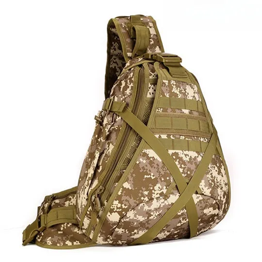 Large Tactical Sling Bag For Men Nylon Military Backpack Desert Digital Tactical Backpack For Men