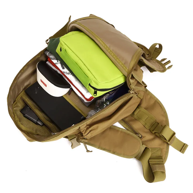 Large Tactical Sling Bag For Men Nylon Military Backpack Desert Digital Tactical Backpack For Men