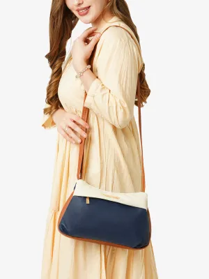 Lavie Luxe Rose Navy Medium Women's 3 Compartment sling