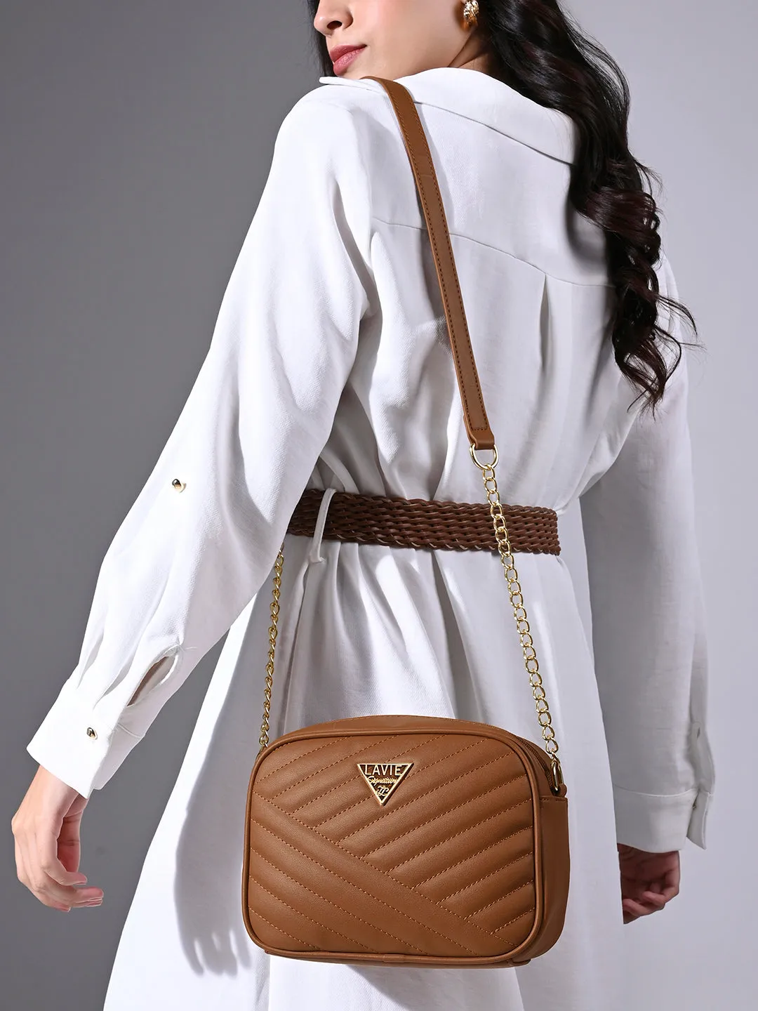 Lavie Signature Dallas Small Womens Box Sling Bag