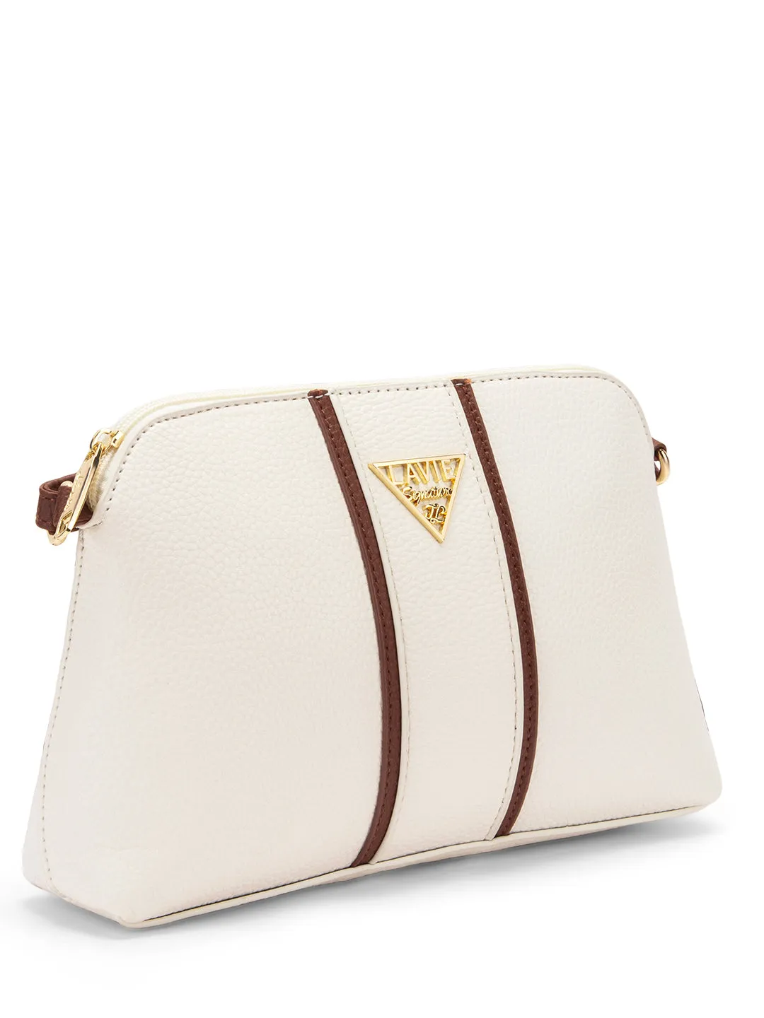 Lavie Signature Georgia Small Off White Womens Sling Bag