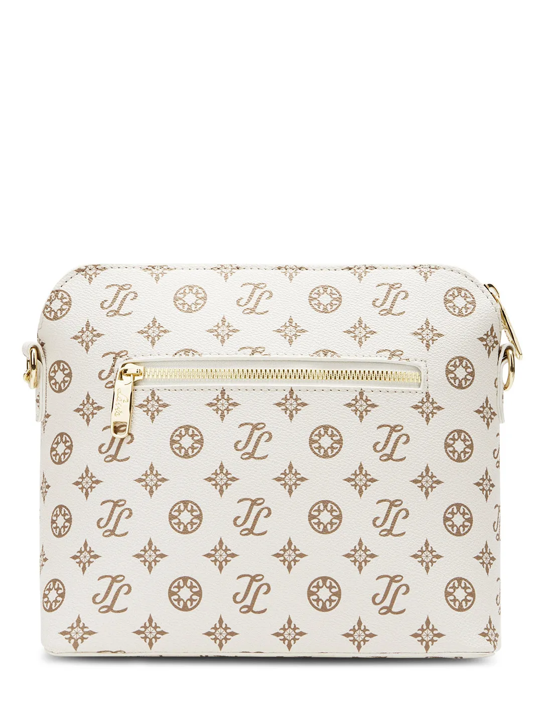 Lavie Signature Portland Medium Off White Womens Sling Bag
