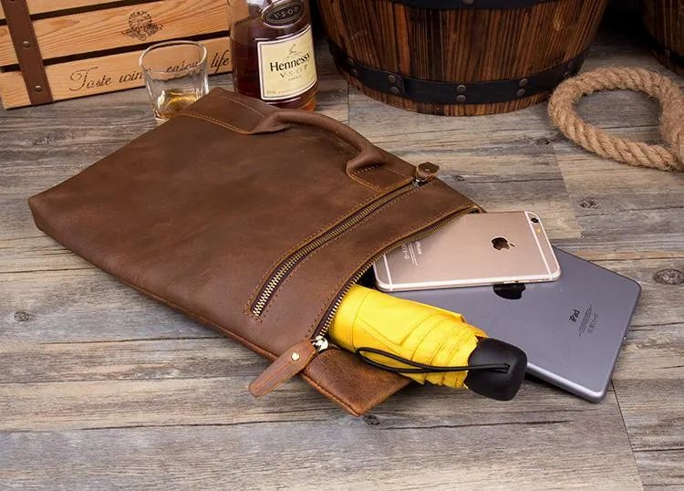 Leather Mens Cool Sling Bag Crossbody Bag Chest Bag for men