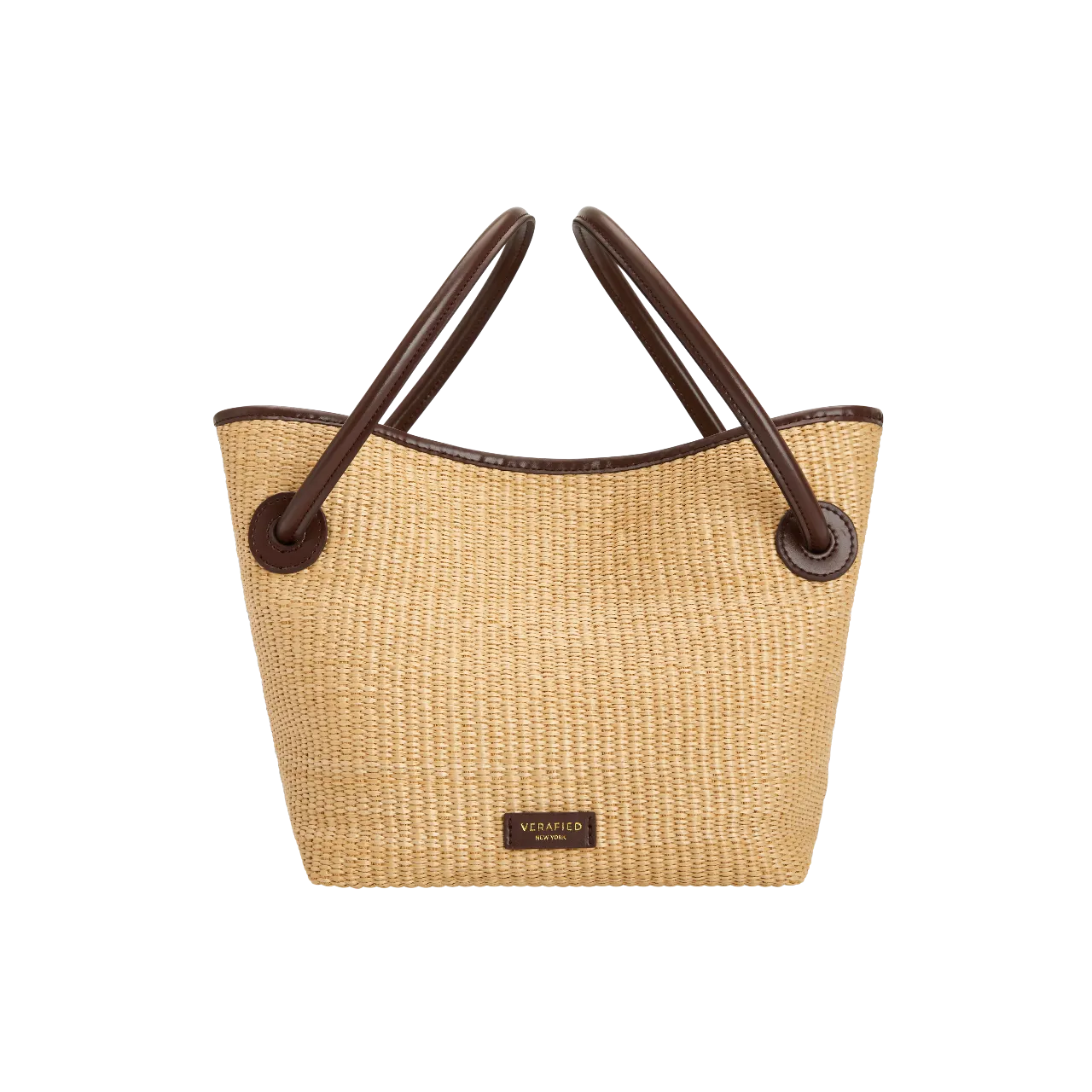 Leather-trimmed Raffia Bucket Bag(Pre-Order. Will Ship Mid-May)