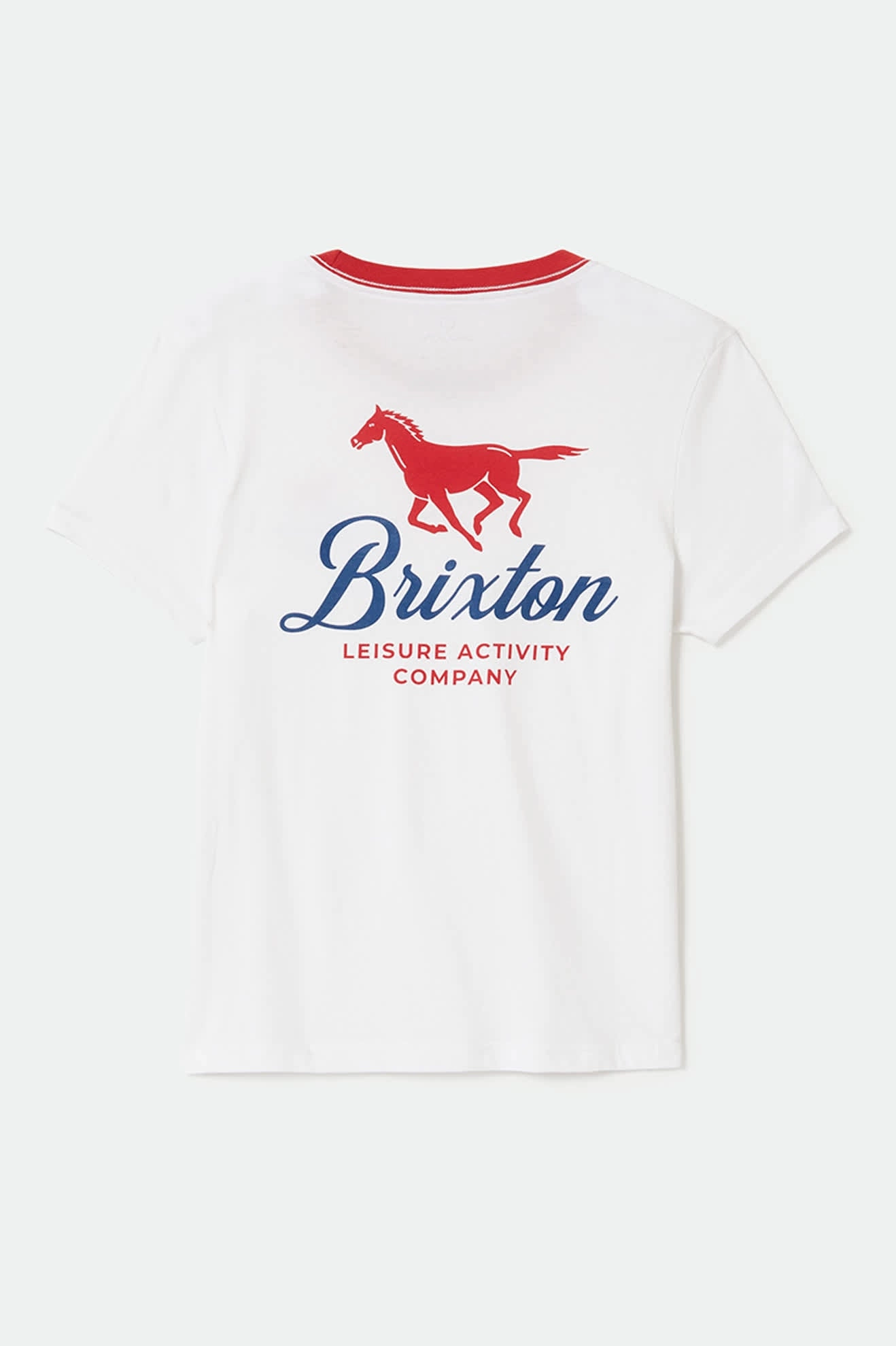Leisure Activity Fitted Crew T-Shirt - White