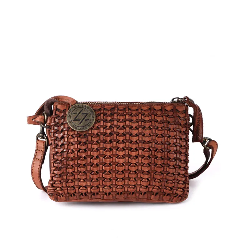 Levi - The Small Sling bag -Cognac