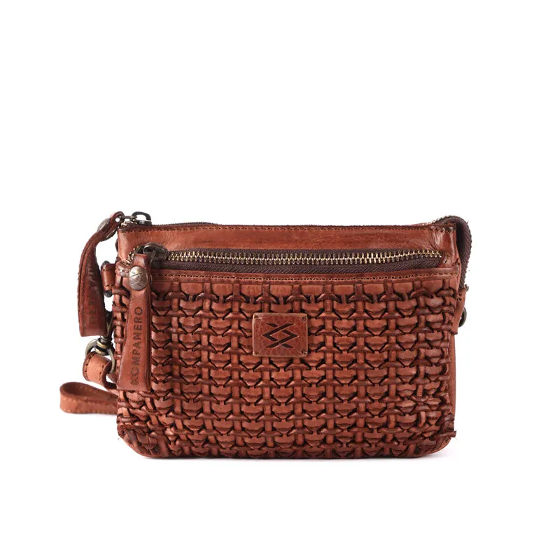 Levi - The Small Sling bag -Cognac
