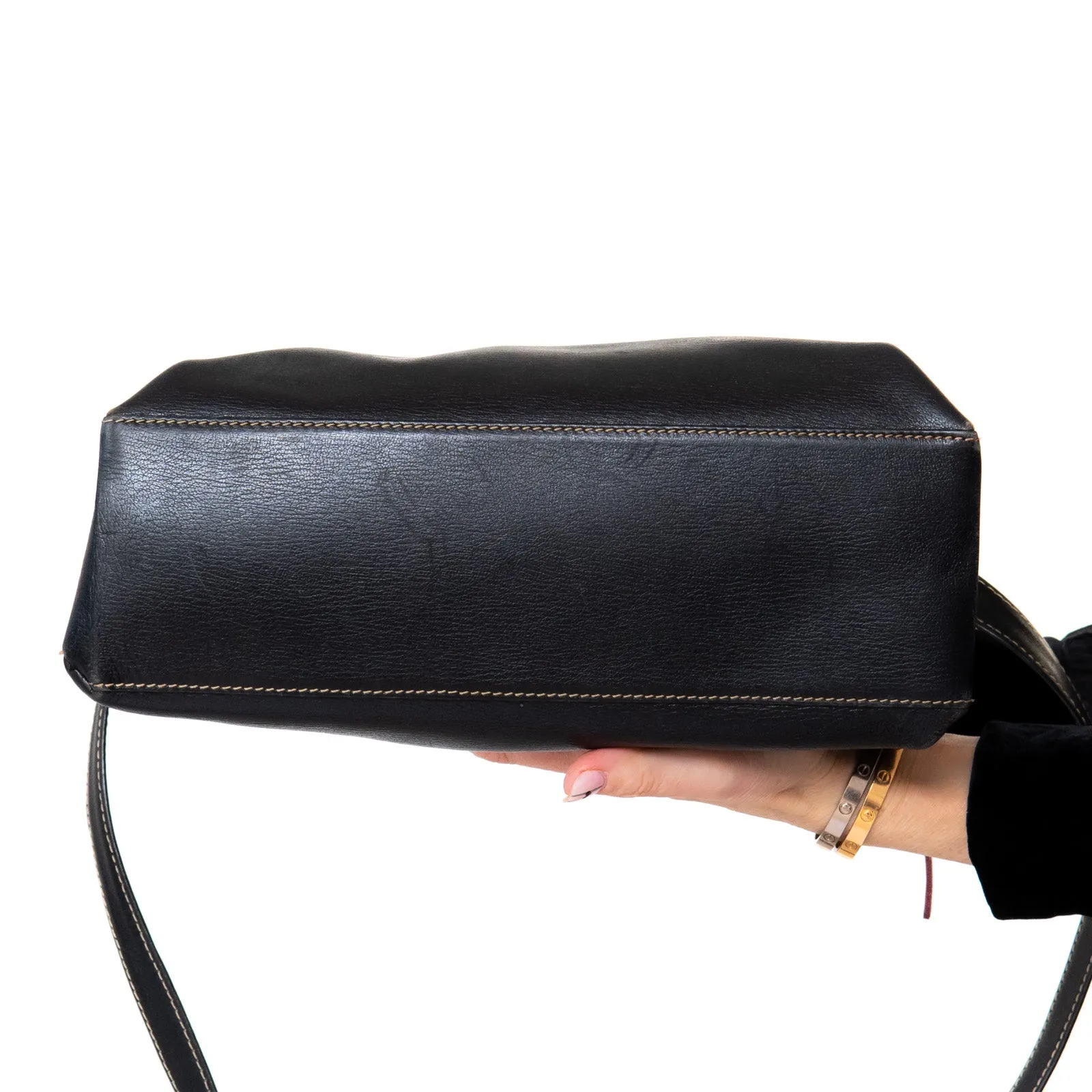 Loewe Vintage Velasquez Black Shoulder Bag