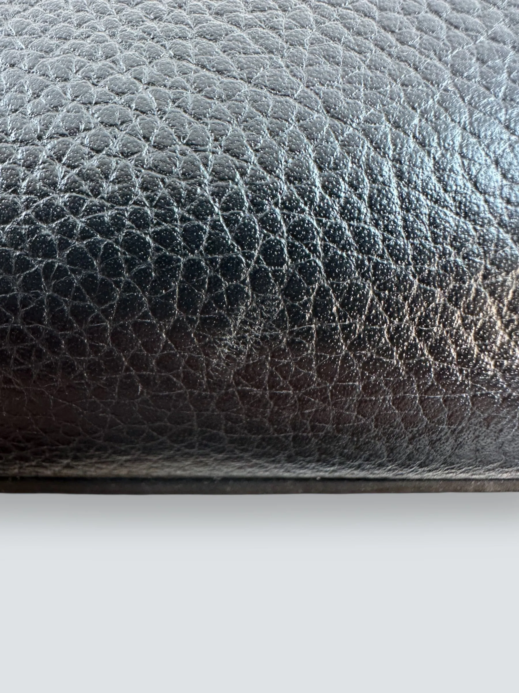 Louis Vuitton Black Leather City Steamer Tote