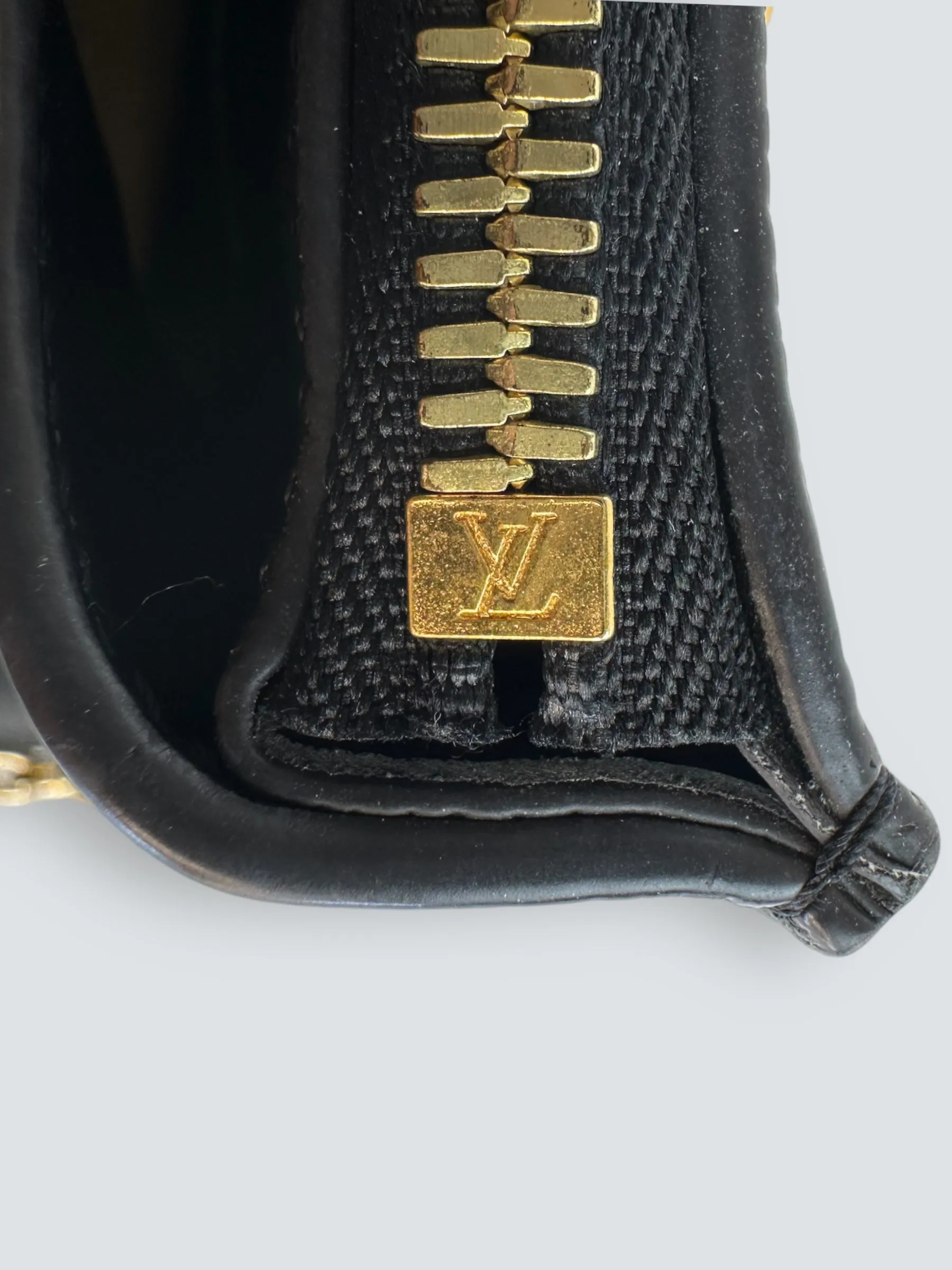 Louis Vuitton Black Leather City Steamer Tote