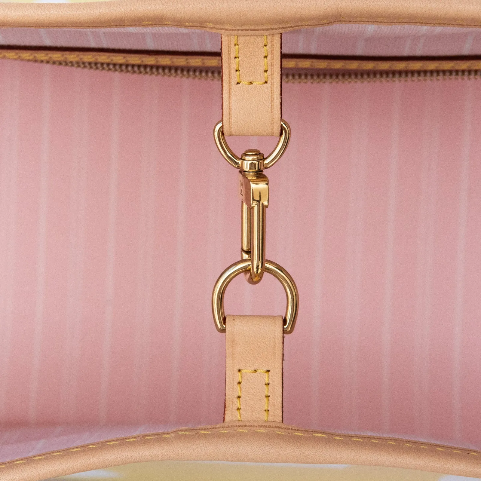 Louis Vuitton Monogram By The Pool Neverfull MM Rose Escale  Bag