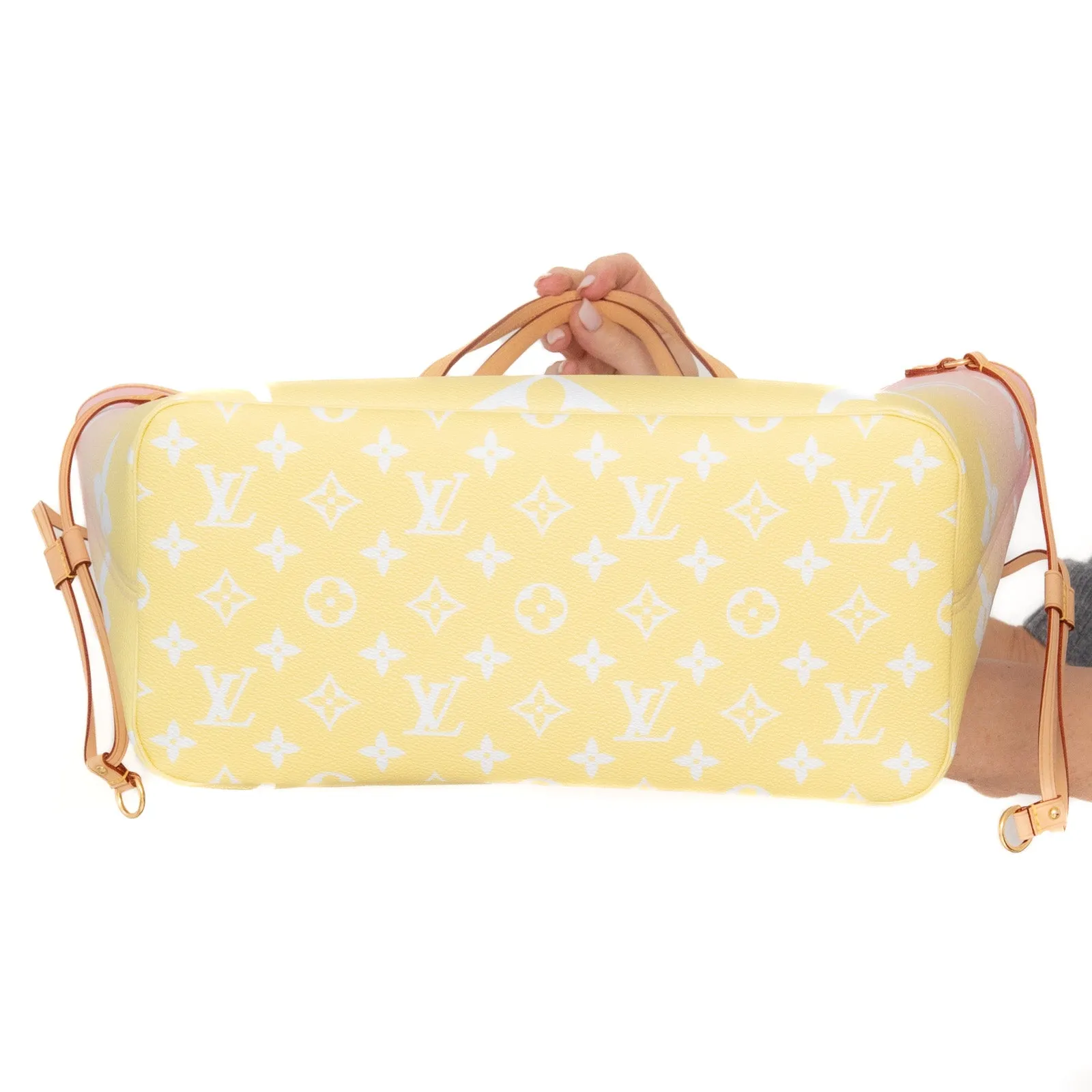 Louis Vuitton Monogram By The Pool Neverfull MM Rose Escale  Bag