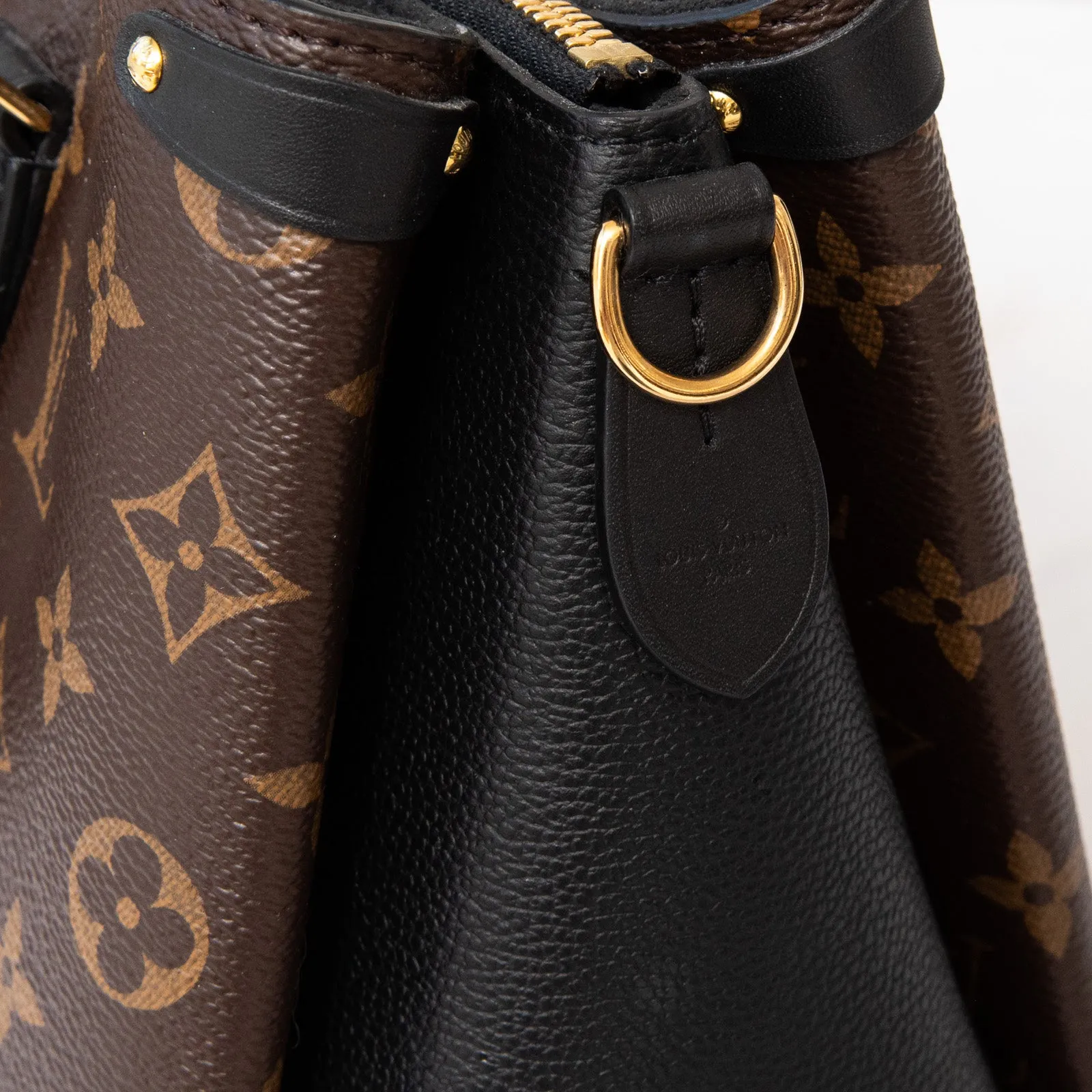 Louis Vuitton  Monogram Soufflot BB Black Bag
