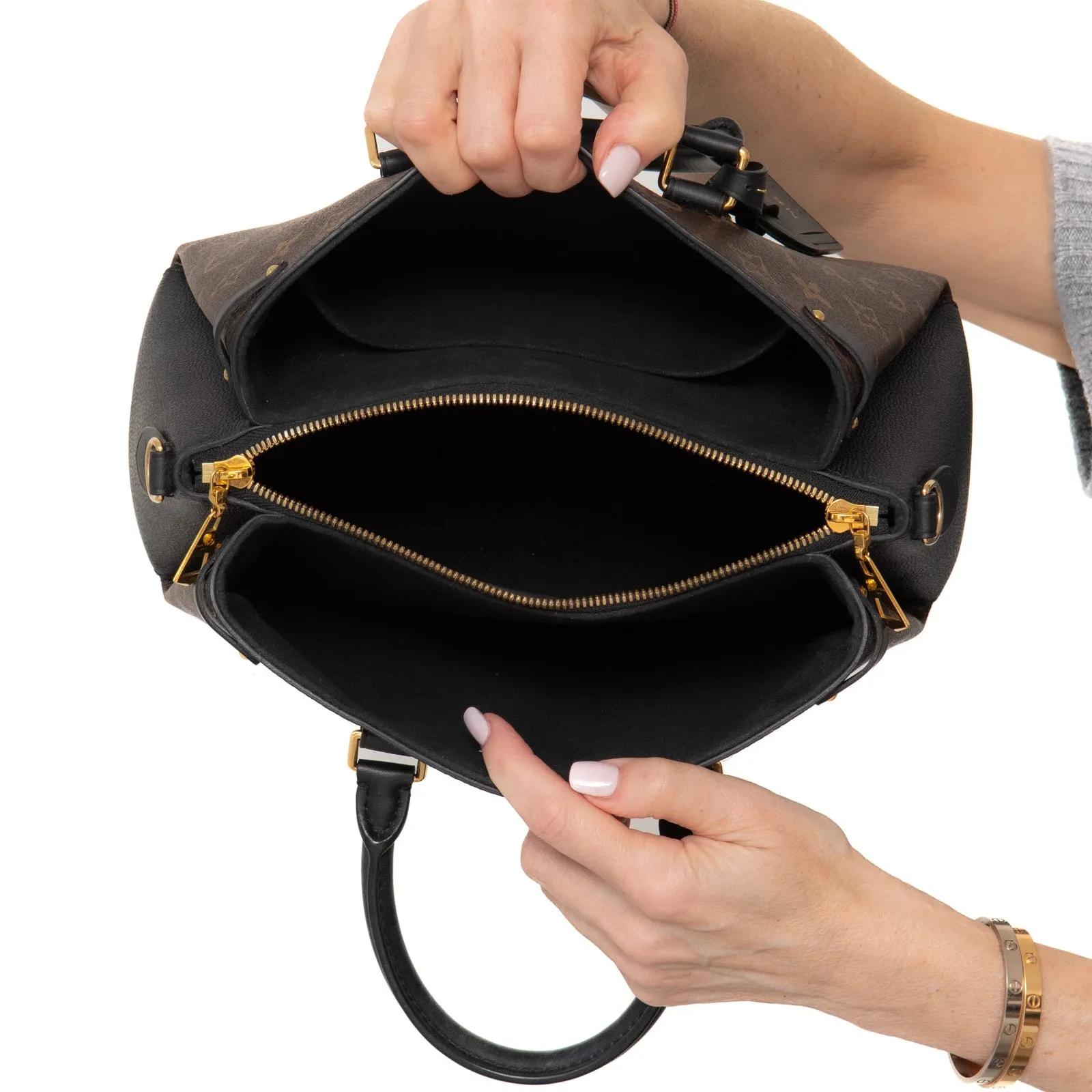 Louis Vuitton  Monogram Soufflot BB Black Bag
