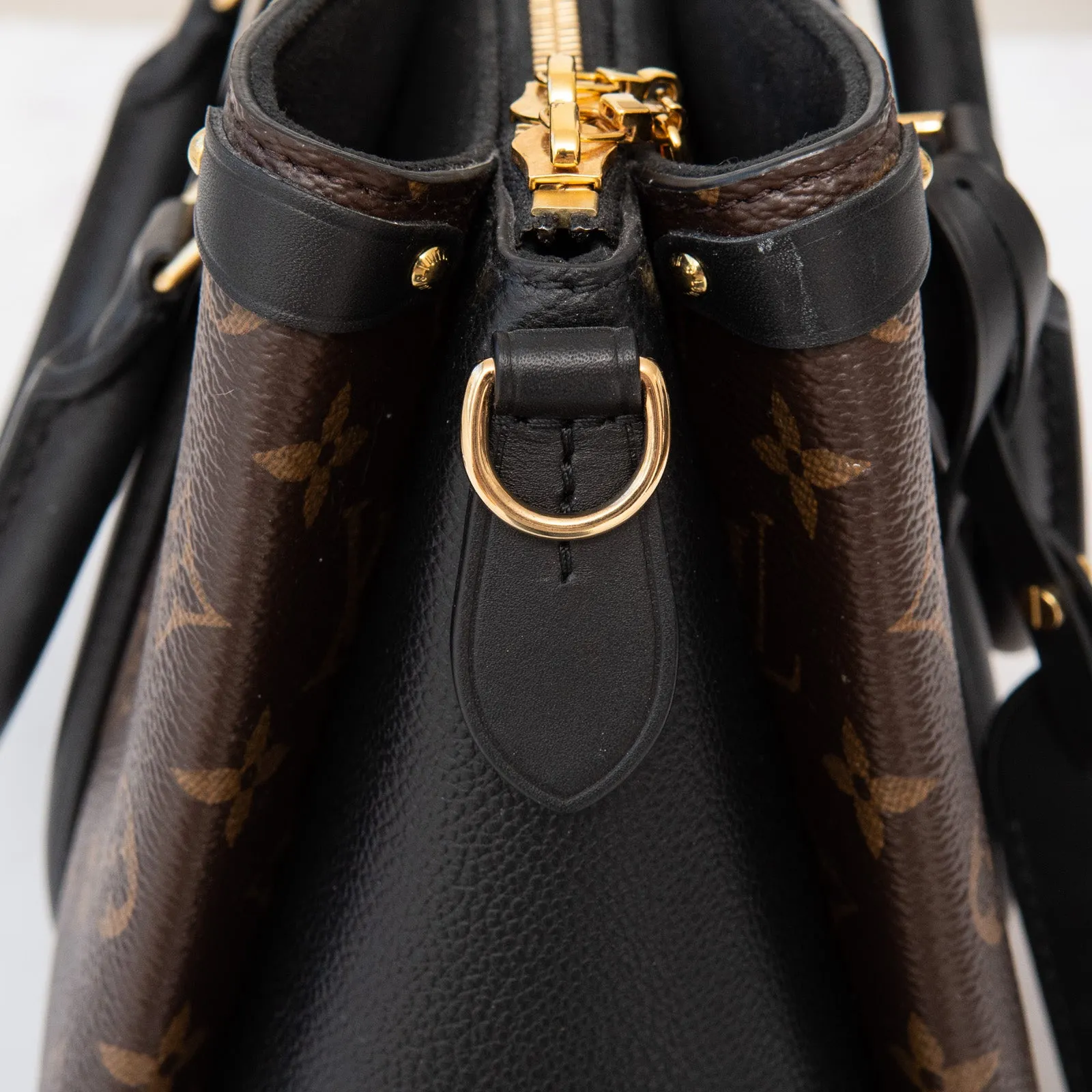 Louis Vuitton  Monogram Soufflot BB Black Bag