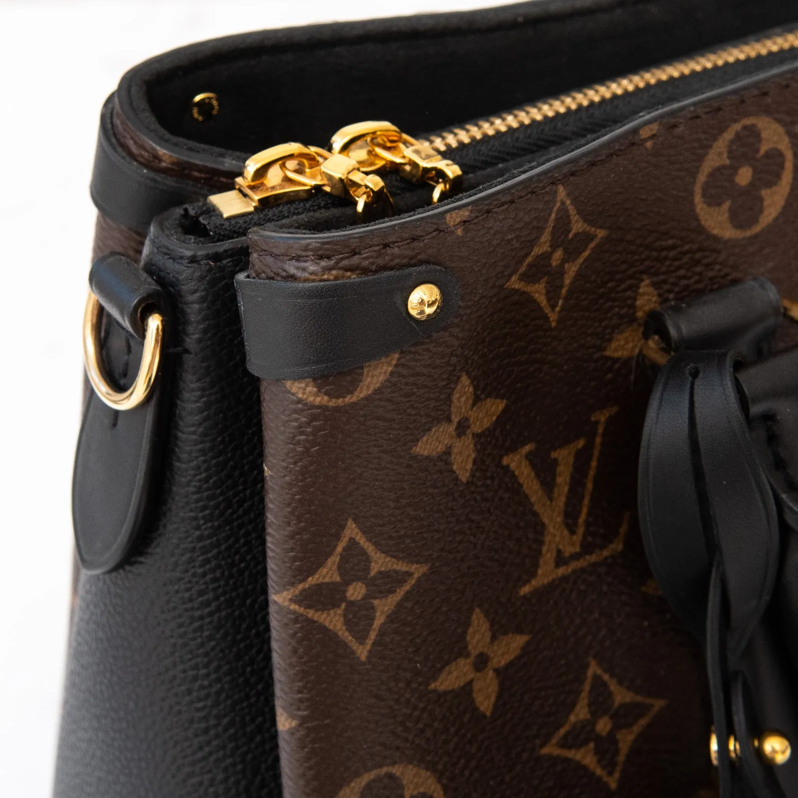 Louis Vuitton  Monogram Soufflot BB Black Bag