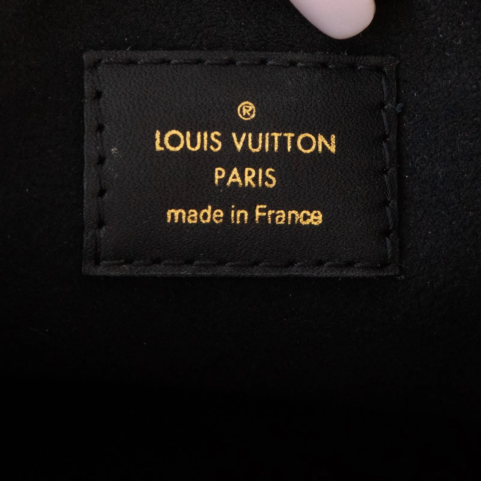 Louis Vuitton  Monogram Soufflot BB Black Bag