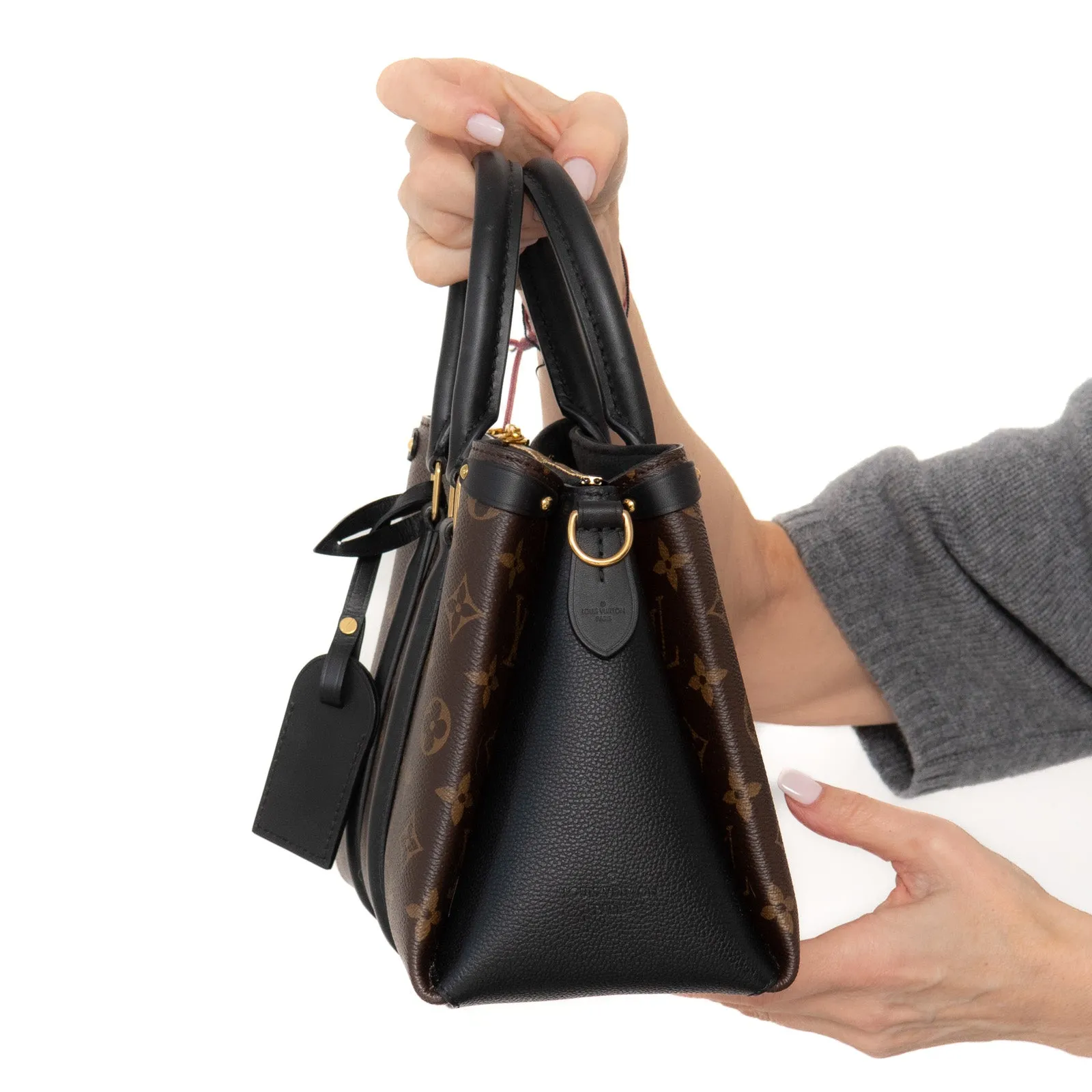 Louis Vuitton  Monogram Soufflot BB Black Bag