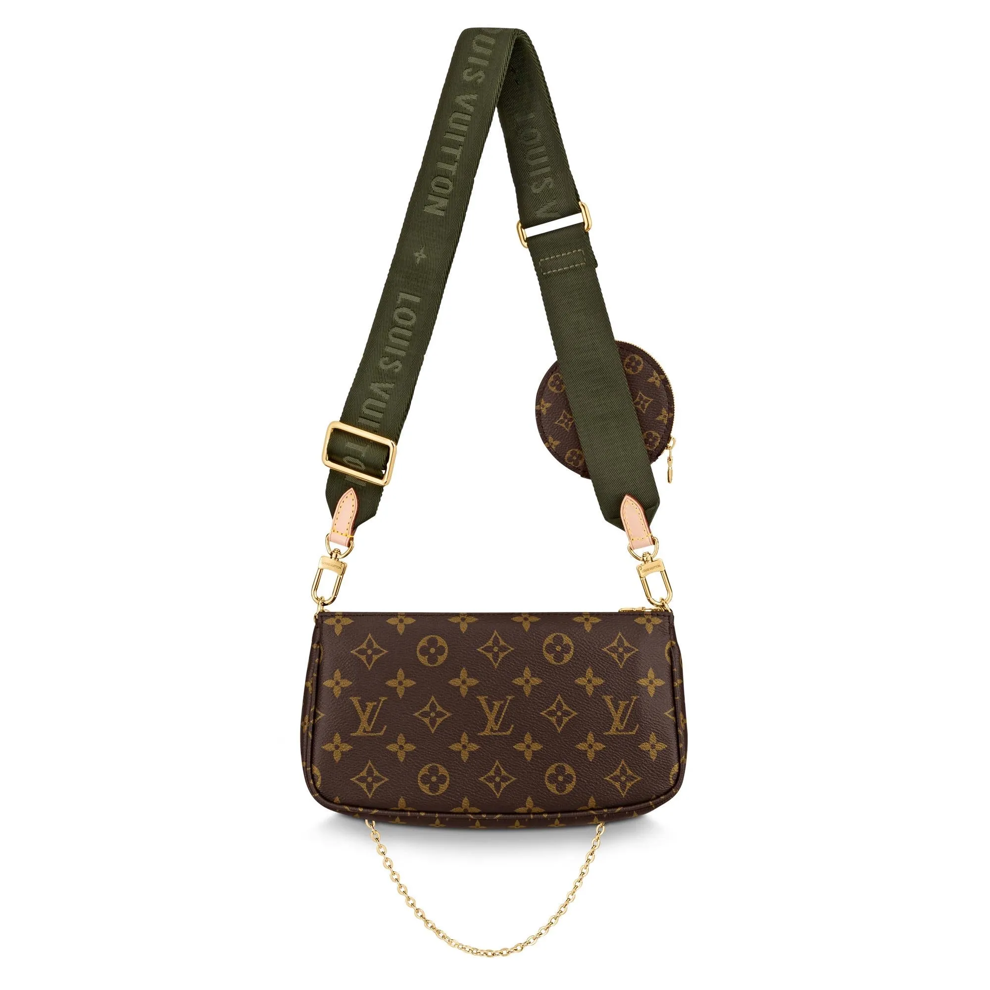 Louis Vuitton Multi Pochette Khaki Strap