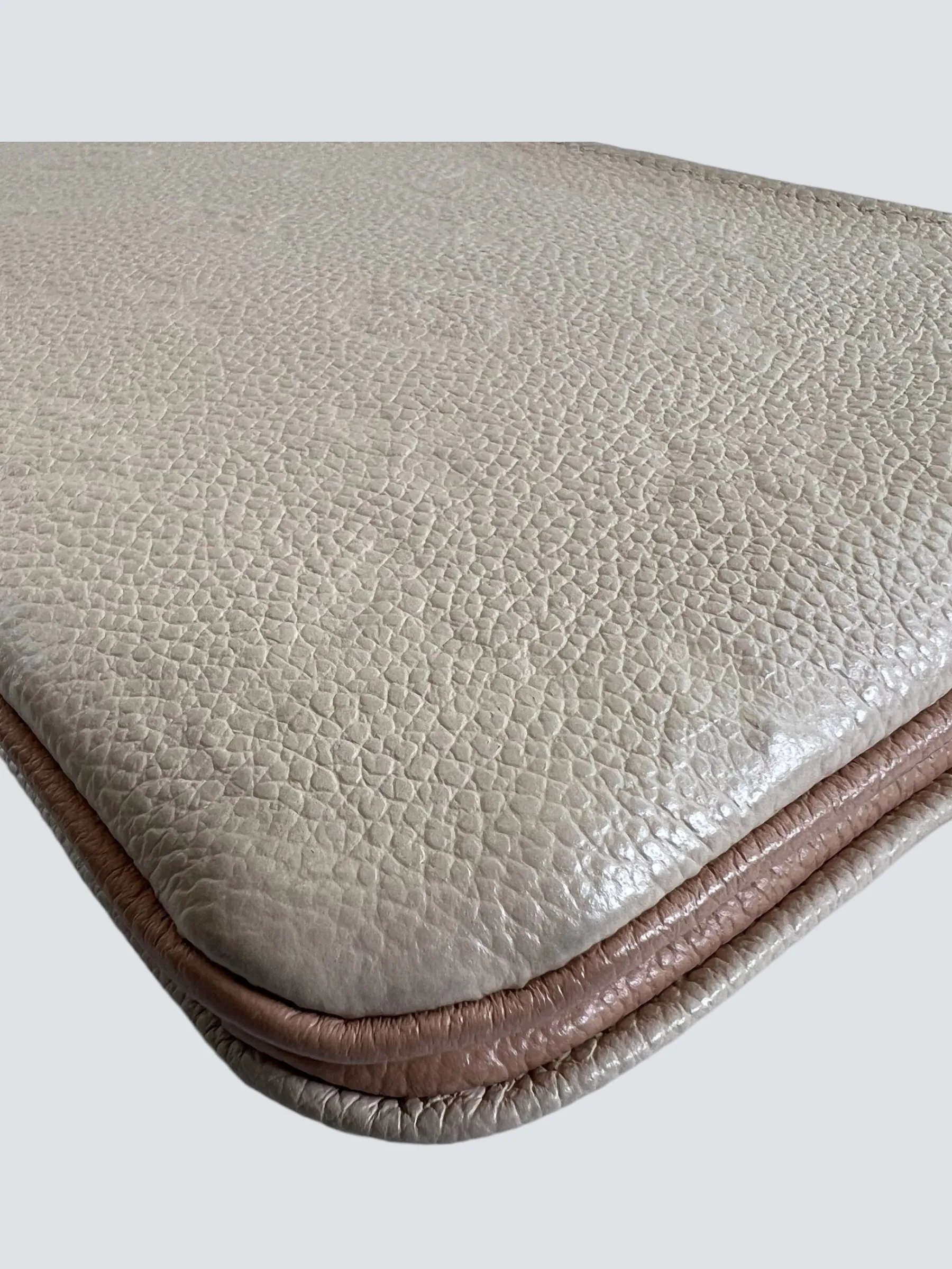Louis Vuitton Two-Tone Cream Empriente Leather Crossbody Pochette
