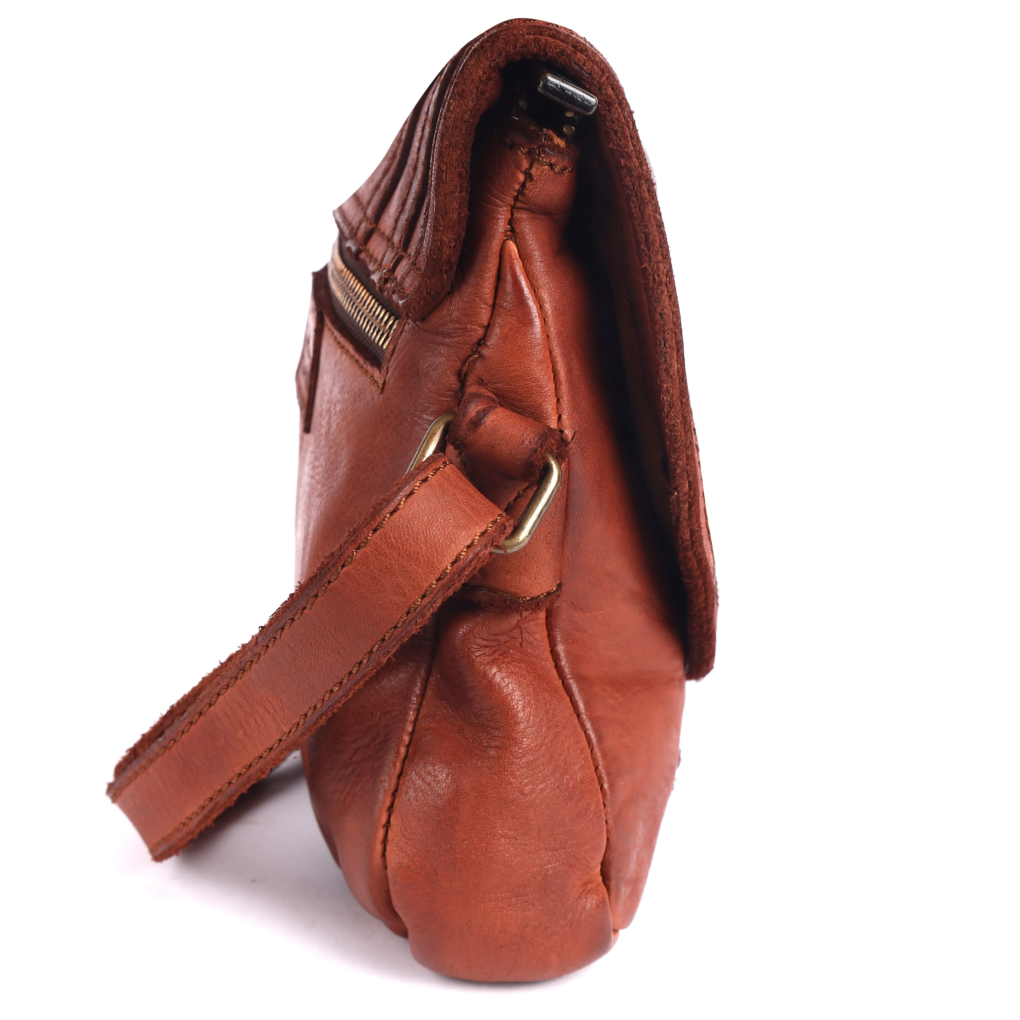 Lucy - The Crossbody -Cognac