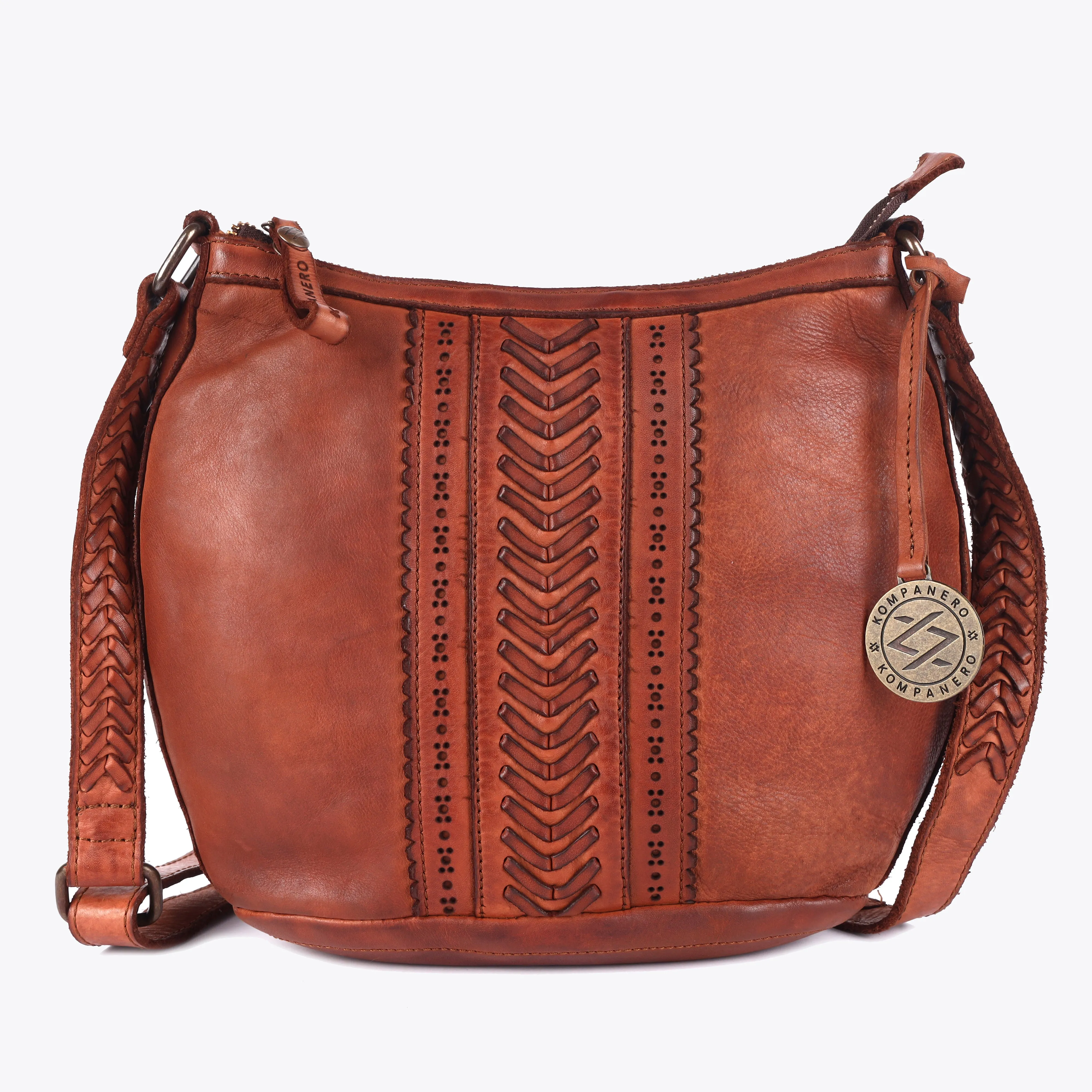 Madison - The Crossbody -Cognac