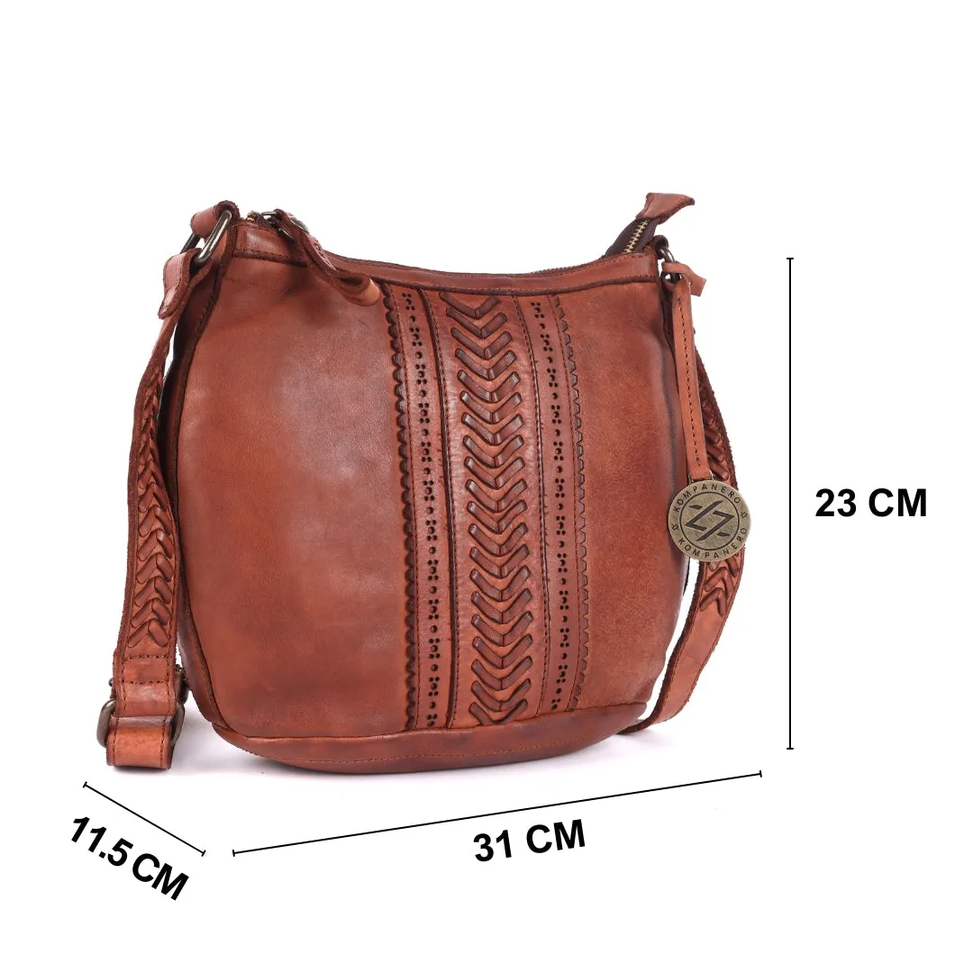 Madison - The Crossbody -Cognac