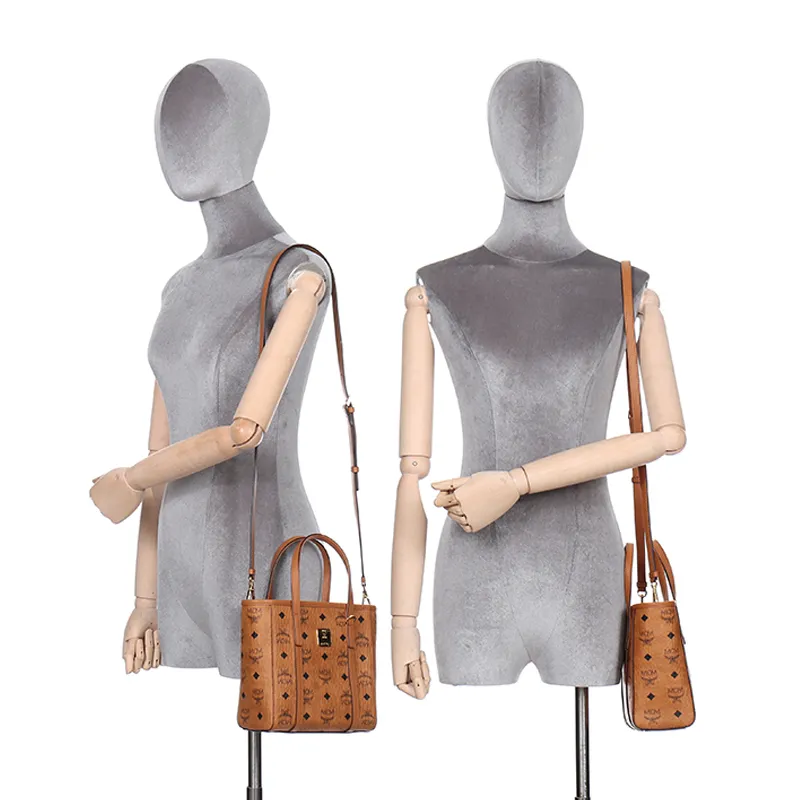 M.C.M AREN TOP-ZIP SHOPPER IN VISETOS HANDBAG