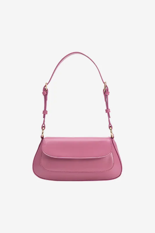 Melie Bianco Amari Orchid Recycled Vegan Shoulder Bag