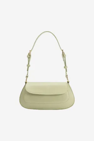 Melie Bianco Amari Pistachio Recycled Vegan Shoulder Bag