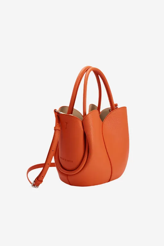 Melie Bianco Tulip Top-Handle Crossbody Tote