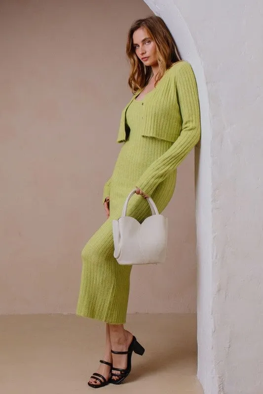 Melie Bianco Tulip Top-Handle Crossbody Tote